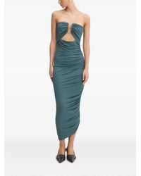 Aniye By - Jett Ruched Midi Dress - Lyst