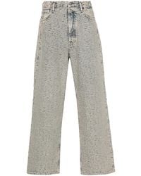 Acne Studios - Jeans A Gamba Ampia - Lyst