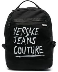 Versace Jeans Couture - Graffiti Logo-print Backpack - Lyst