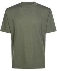 FILIPPO DE LAURENTIIS - Fine-Knit T-Shirt - Lyst