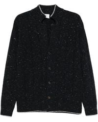 Eleventy - Melierter Cardigan Mit Knöpfen - Lyst