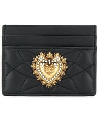 Dolce & Gabbana - Devotion Quilted Card Holder - Lyst