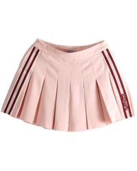 Malbon Golf - Esperanza Pleated Side-Stripe Skirt - Lyst
