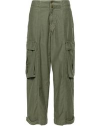 FRAME - Pantalon ample à poches cargo - Lyst
