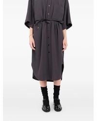 Societe Anonyme - Robe-Chemise À Coupe Mi-Longue - Lyst