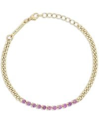 Zoe Chicco - 14K Diamond Bracelet - Lyst
