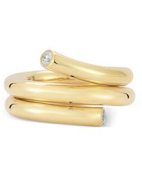 WALTERS FAITH - End Double Row Thoby Spiral Diamond Ring - Lyst