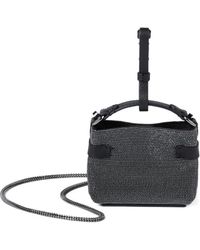 Brunello Cucinelli - Micro Essence Top-Handle Bag - Lyst