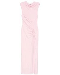 Jonathan Simkhai - Acacia Draped Midi Dress - Lyst