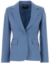 Weekend by Maxmara - Lamine Wollen Blazer - Lyst