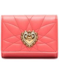 Dolce & Gabbana - Devotion French Flap Wallet - Lyst