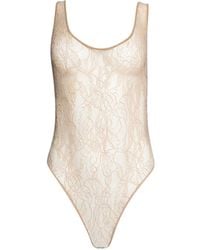 Wardrobe NYC - Lace Tank Bodysuit - Lyst