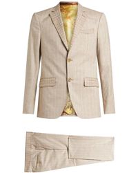 Etro - Traje a rayas - Lyst