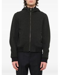 WOOYOUNGMI - Hooded Zip-Up Track Jacket - Lyst
