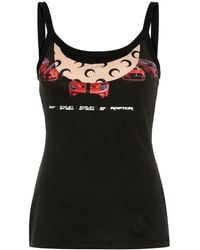 Marine Serre - Regenerated Mix-Print Top - Lyst