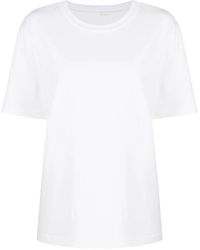 Alexander Wang - Rubberised Logo Cotton T-Shirt - Lyst
