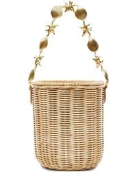 Poolside - Island Shell-Embellished Bucket Bag - Lyst