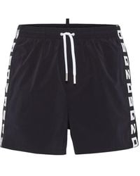 DSquared² - Badeshorts Mit Kordelzug - Lyst