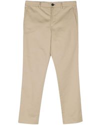 PS by Paul Smith - Mid-rise Cotton Blend Chinos - Lyst
