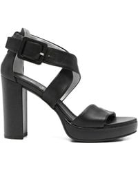 Nero Giardini - Buckle-Fastening Crossover-Strap Sandals - Lyst
