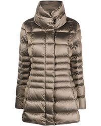 Colmar - Logo-patch Quilted Coat - Lyst