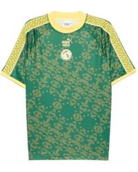 PUMA - X Senegal X Salehe Bembury King Logo-Print T-Shirt - Lyst