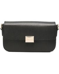 Marc Ellis - Ezra Do Logo-Plaque Pebbled-Effect Shoulder Bag - Lyst