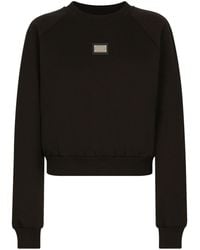 Dolce & Gabbana - Sweatshirt mit rundem Ausschnitt - Lyst