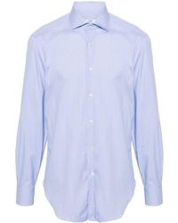 Barba Napoli - Long-sleeve Cotton Blend Shirt - Lyst