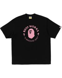 A Bathing Ape - Busy Works Ape Head T-Shirt - Lyst