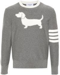 Thom Browne - Hector Intarsia-Knit Jumper - Lyst