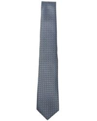Giorgio Armani - Geometric-Pattern Jacquard Tie - Lyst