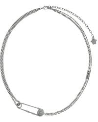 Versace - Collier À Détail De Pins - Lyst