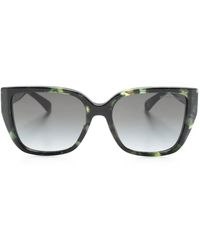 Michael Kors - Acadia Square-Frame Sunglasses - Lyst