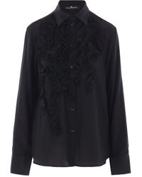 Ermanno Scervino - Ruffle-Detail Shirt - Lyst