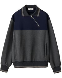 Miu Miu - Sweatshirtjacke mit Polokragen - Lyst