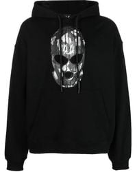 44 Label Group - Graphic-Print Cotton Hoodie - Lyst