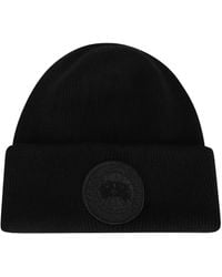 Canada Goose - Logo-patch Beanie - Lyst
