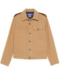 Junya Watanabe - Panelled Shirt Jacket - Lyst