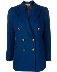 SAULINA - Tailored Double-breasted Jacket - Lyst