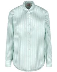 MC2 Saint Barth - Brigitte Striped Shirt - Lyst