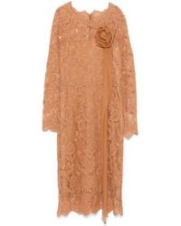 Ermanno Scervino - Abito Midi A Fiori - Lyst