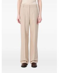 Max Mara - Pressed-Crease Trousers - Lyst
