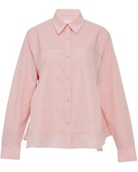 3.1 Phillip Lim - Panelled Long-Sleeve Shirt - Lyst