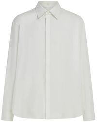 Ferragamo - Stretch Poplin Shirt - Lyst