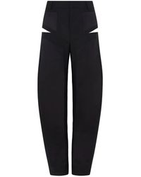 Violante Nessi - Battiato Cut-Out Trousers - Lyst
