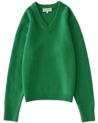 Studio Nicholson - Miska V-Neck Sweater - Lyst
