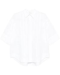 P.A.R.O.S.H. - Chemise À Effet Plissé - Lyst