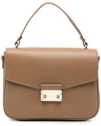 ADRIANNA FERETTI - Leather Tote Bag - Lyst