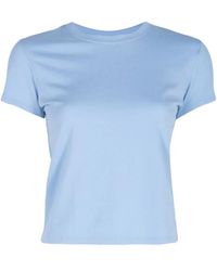 FRAME - T-Shirt À Col Rond - Lyst